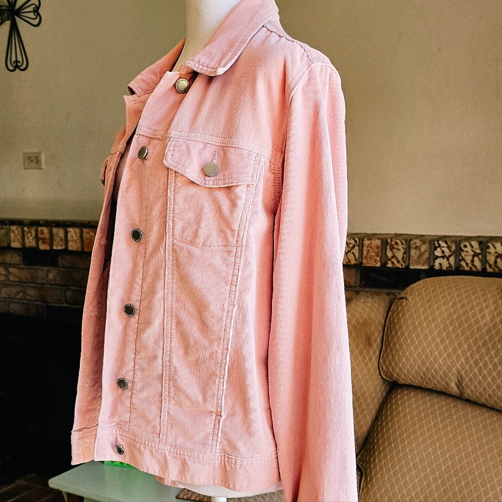 Calvin Klein Light Pink Jean Jacket
